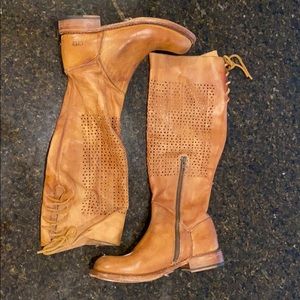 Bed Stu Cambridge Driftwood Tall Boots Size 8